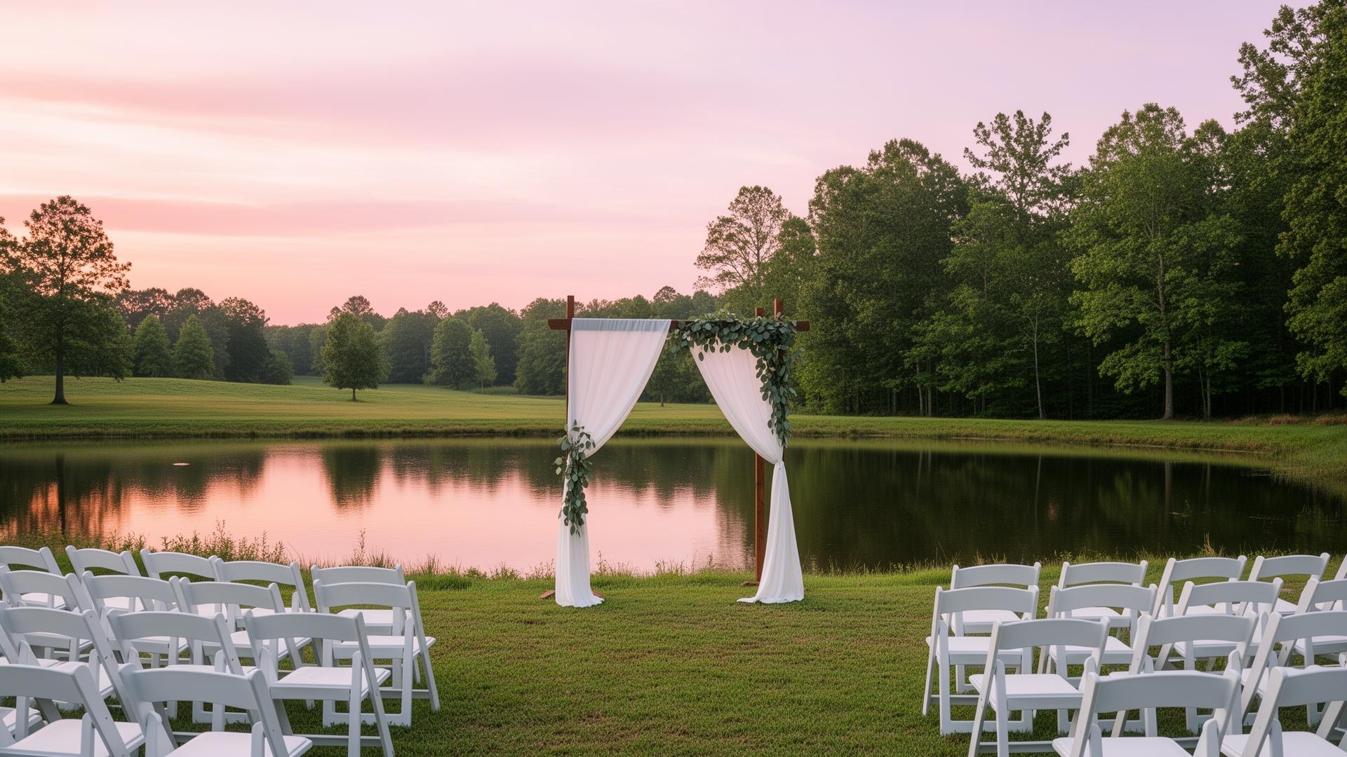 Ceremony by the Pond